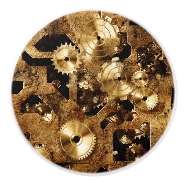 Steampunk Knopp (Framsidan)