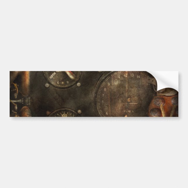 Steampunk - kontrollera ditt pressar bildekal (Framsidan)