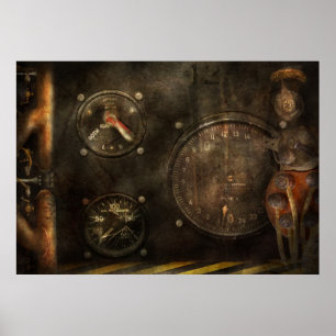 Steampunk - kontrollera ditt pressar poster