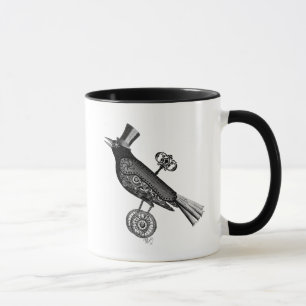 Steampunk Kråka 2 Mugg