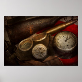 Steampunk - Krig - Påminnelse av krig Poster