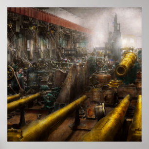 STEAMPUNK - Krig - Vi är redo Poster