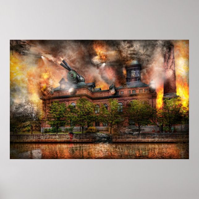 Steampunk - Kriget har börjat Poster (Framsidan)