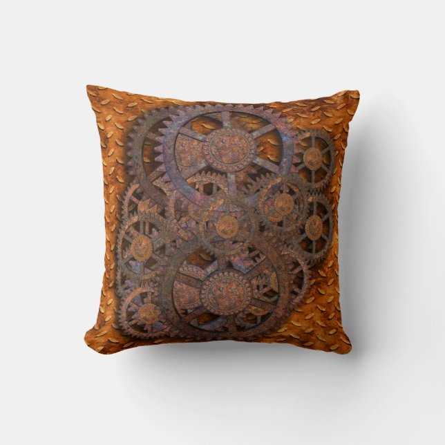 Steampunk Kudde (Framsida)