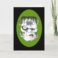 Steampunk Lab Monster Hämta brunstkort