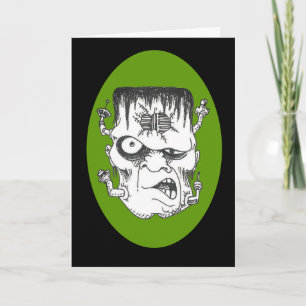 Steampunk Lab Monster Hämta brunstkort Kort