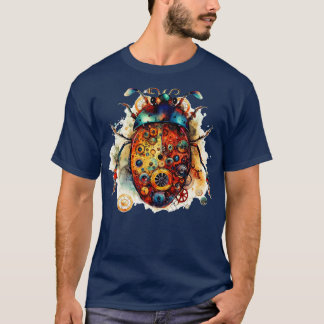 Steampunk ladybug t shirt
