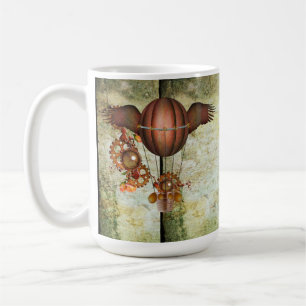 Steampunk Luftballong Kaffemugg