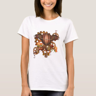 Steampunk Luftballong T Shirt