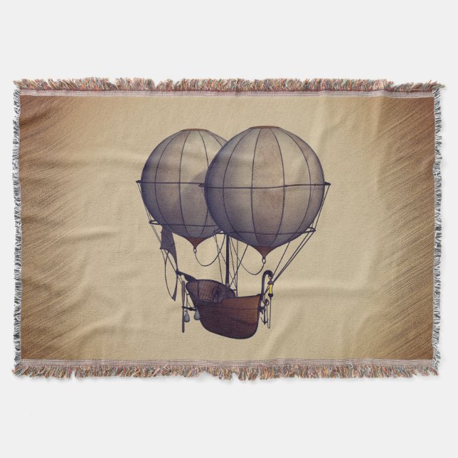 Steampunk-Luftballonger med Frakt Filt (Framsidan)