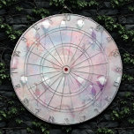 Steampunk Luftballongs | Vintage Feminin Darttavla<br><div class="desc">1900-talet, allt uppåt! Feminin, sofistikerad Victoriansk era shabby chic steampunk, sömlös mönster med luftballonger, antika cyklar och en man på en grym bakgrund. Den här vintagen på 1990-talet inspirerade till abstrakt design med en fantastisk palett som lägger till perfekt pop av färg. Om du vill ha anpassningar eller annat färg...</div>
