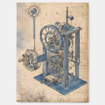 Steampunk Machinery Junk Journal Page