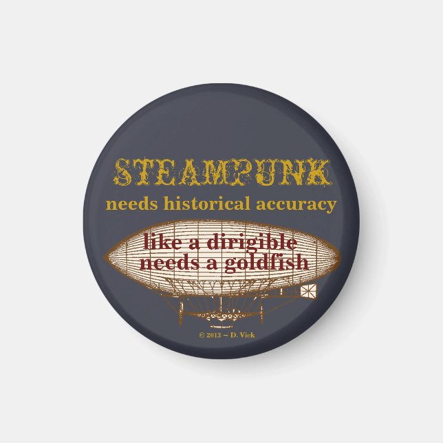 Steampunk Magnet (Framsidan)