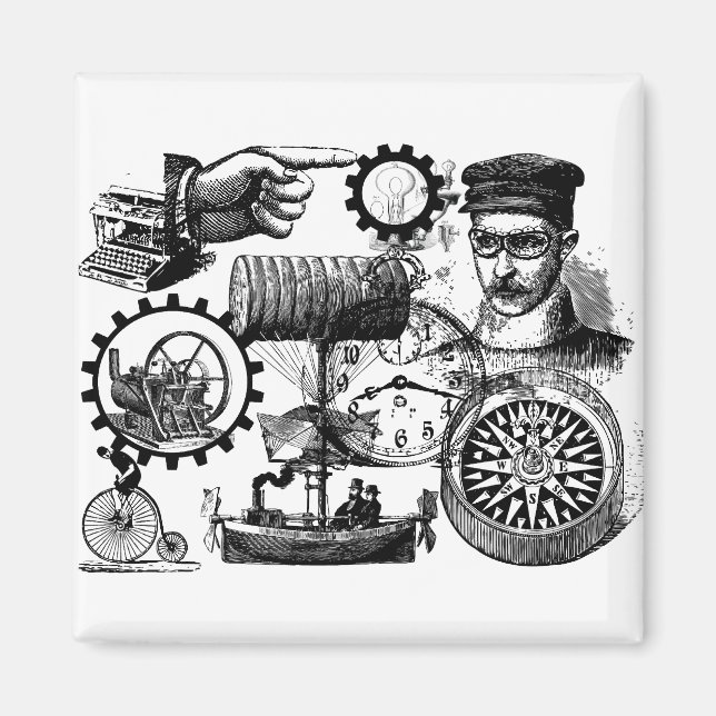 steampunk magnet (Framsidan)