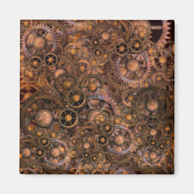 Steampunk Magnet (Framsidan)