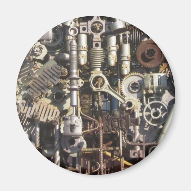 Steampunk Magnet (Framsidan)