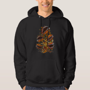 Steampunk Manar Victorian Carnivoro Venus Fly Trap Hoodie