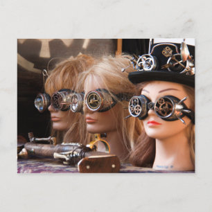 Steampunk Mannequins Vykort
