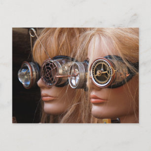 Steampunk Mannequins Vykort
