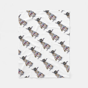 Steampunk March Hare Fleecefilt