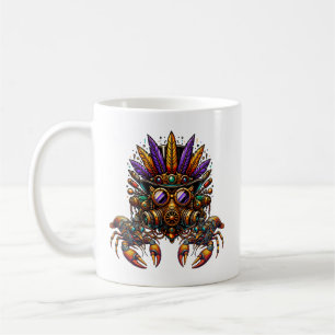 Steampunk Mardi Gras Kaffemugg