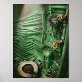 Steampunk - Marin - VVS - Huvudet Poster
