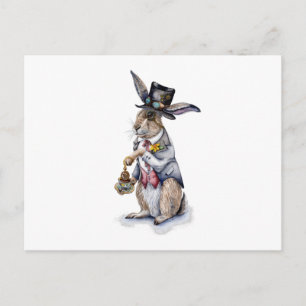 Steampunk Marsvin Postkort Vykort