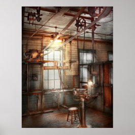 Steampunk - Maskinist - Slipstationen Poster