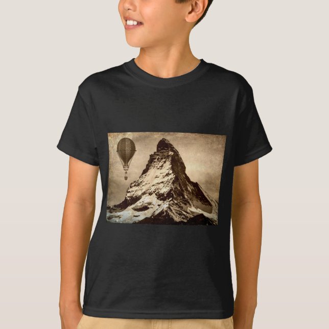 Steampunk Matterhorn T-shirt (Framsida)