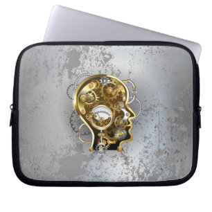Steampunk med manometer laptop fodral