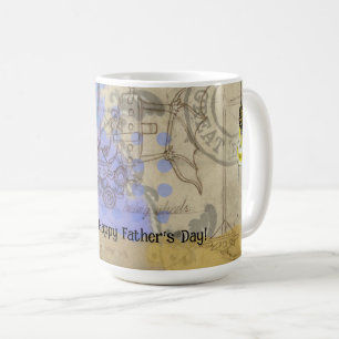 Steampunk Mekanisk Edison Light Bulb Architect Kaffemugg
