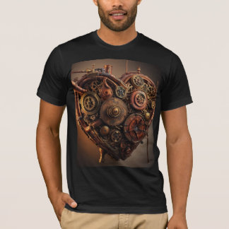 Steampunk Mekaniskt hjärta T Shirt
