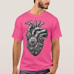 Steampunk Mekaniskt hjärta T Shirt