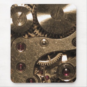 Steampunk Metall Clock Gears Musmatta