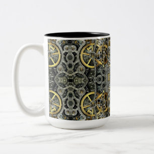 Steampunk Metall Gears Mugg