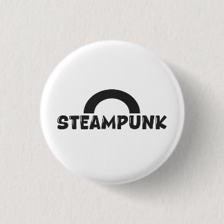 Steampunk Minimalist Design Button Knapp