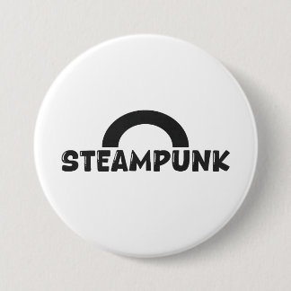 Steampunk Minimalist Design Button Knapp