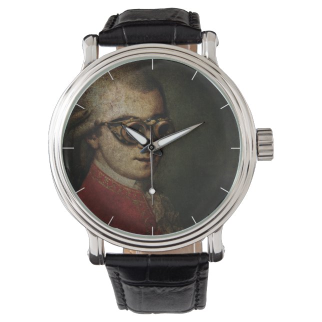 Steampunk Mozart Armbandsur (Framsida)
