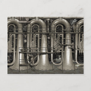 Steampunk Music Factory Vykort