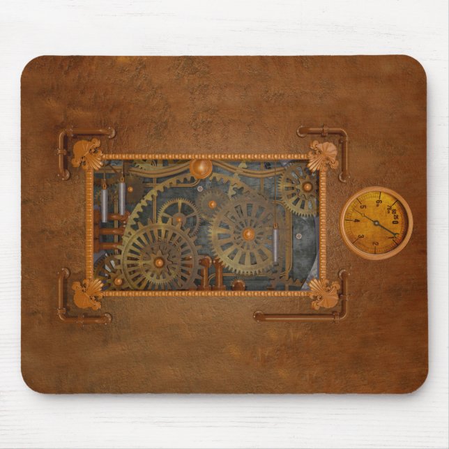 Steampunk Musmatta (Framsidan)