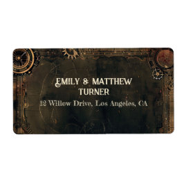 Steampunk Noir Affair Bröllop Fraktsedel