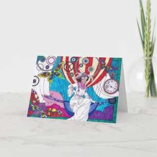 Steampunk Note Card - Steampunk 22 Kort