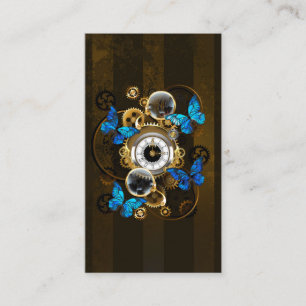 Steampunk och blå fjärilar