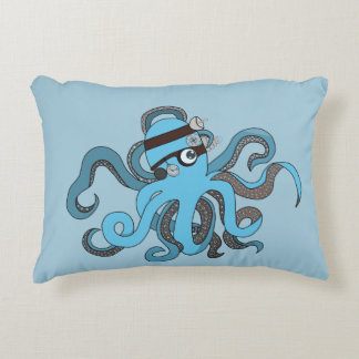 Steampunk Octopus Prydnadskudde