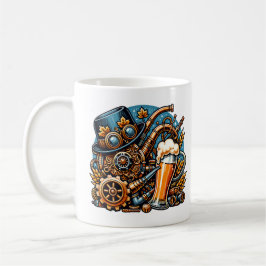Steampunk Oktoberfest Kaffemugg