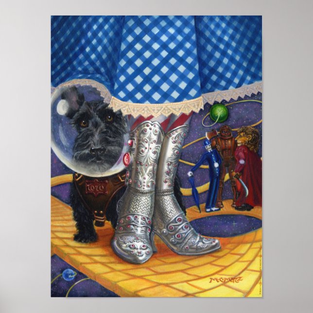 Steampunk Oz Poster (Framsidan)