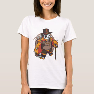 Steampunk Panda T Shirt
