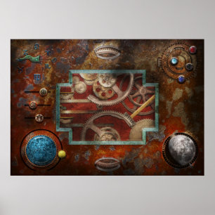 Steampunk - Pandoras boxas Poster