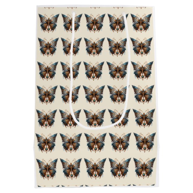 Steampunk party butterfly (Baksidan)