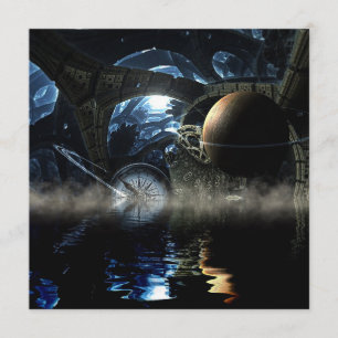 Steampunk Party-inbjudningar Personlig Inbjudningar